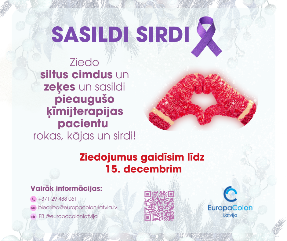 Turpinām atbalsta akciju “Sasildi SIRDI” arī šogad